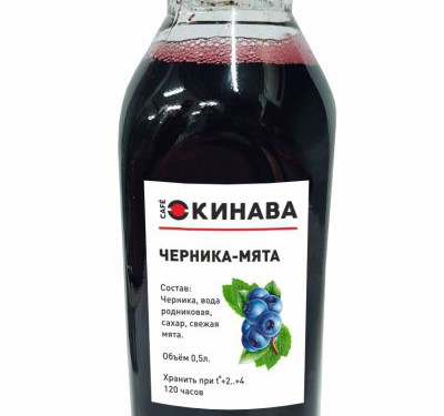 МОРС ЧЕРНИКА-МЯТА